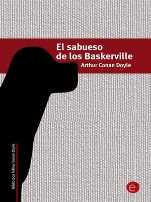 cover image of El sabueso de los baskerville